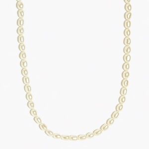 JCREW Factory Pearl Beaded Necklace Long